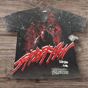 Civil regime Spider-Man Graphic Tee - Black & Red